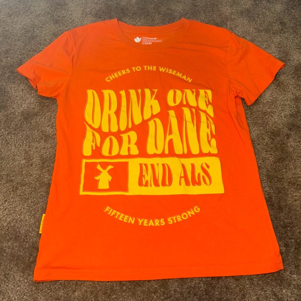Orange & Yellow Drink One for Dane Shirt